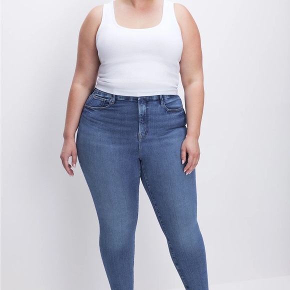 Good American, Good legs Skinny light Compression Jeans - Picture 1 of 9